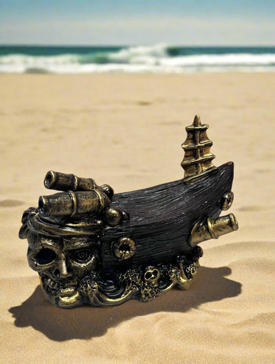 Pirate Boat Sphere Stand