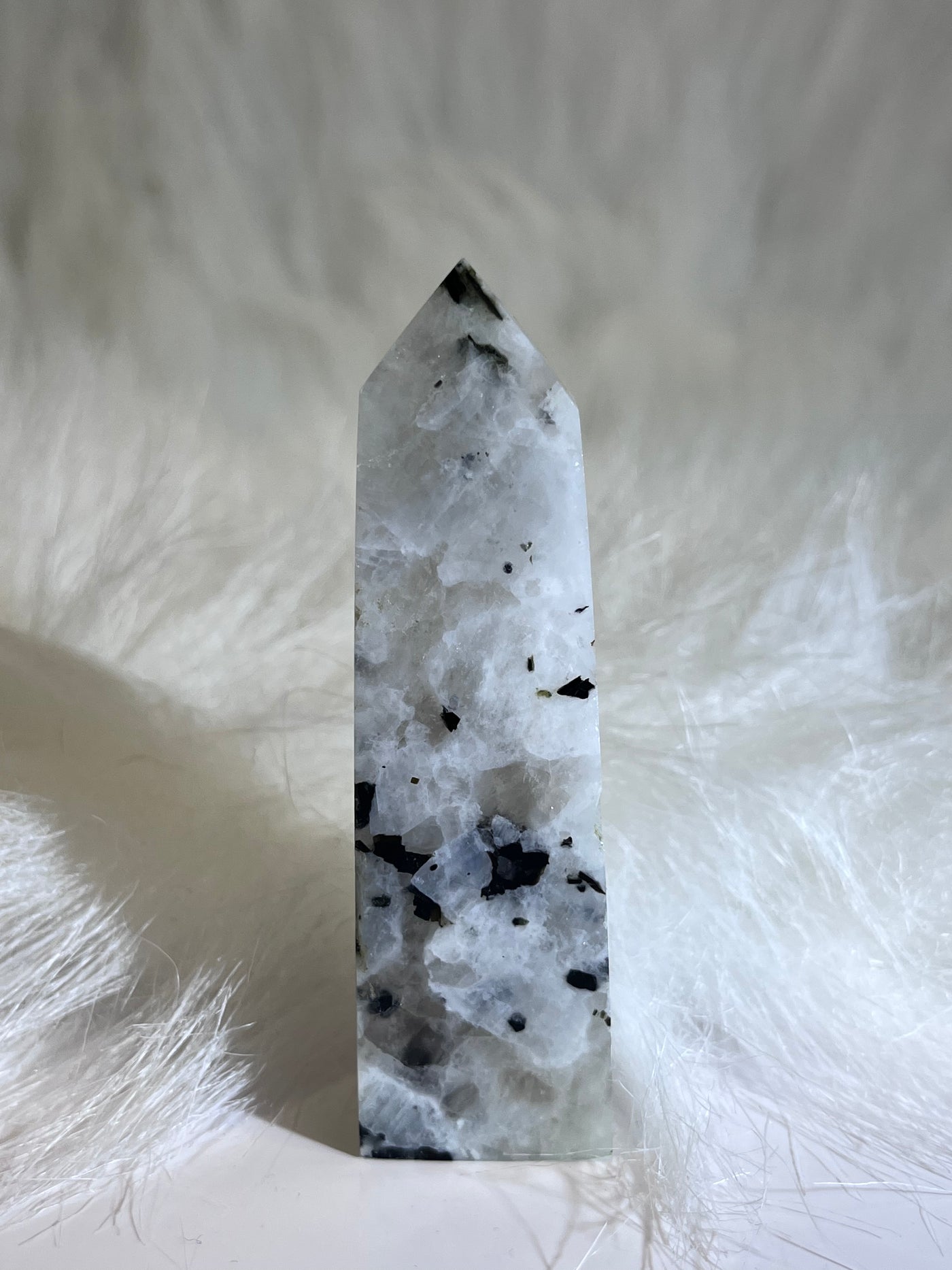 Rainbow Moonstone Points