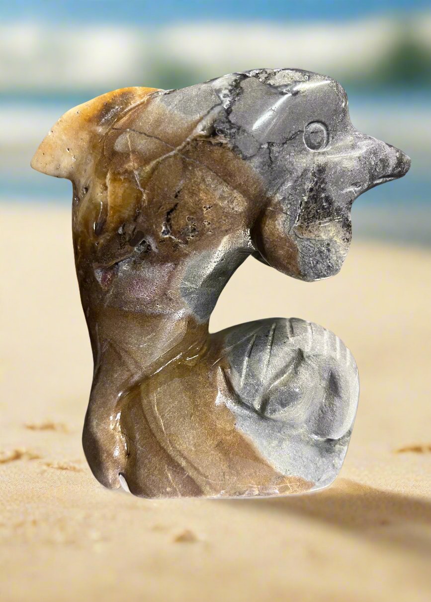 Caribbean Calcite Dolphin Limited Edition