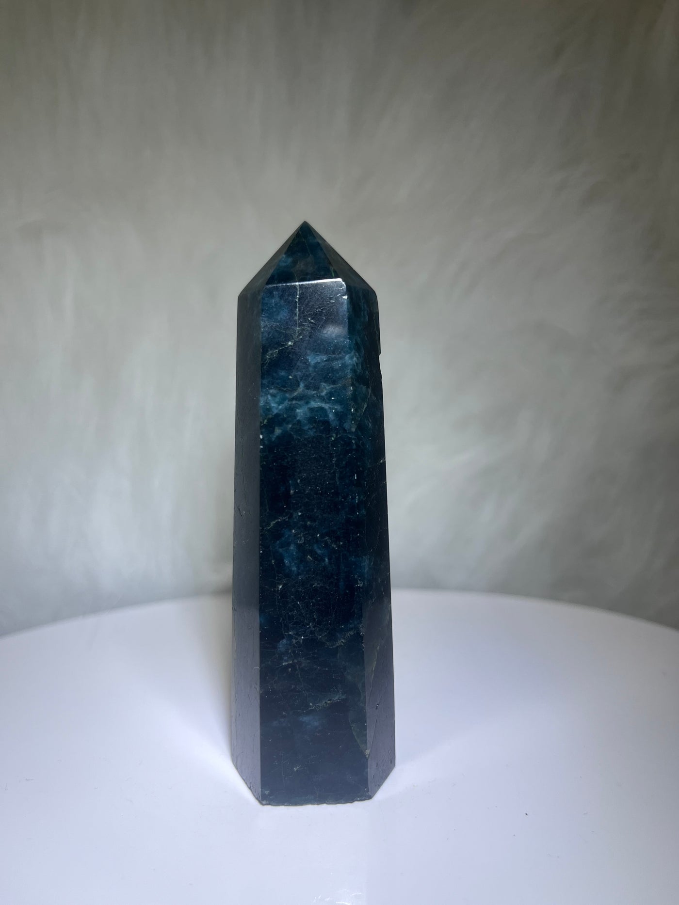 Blue Apatite Points