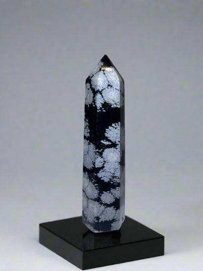 Snowflake Obsidian Points