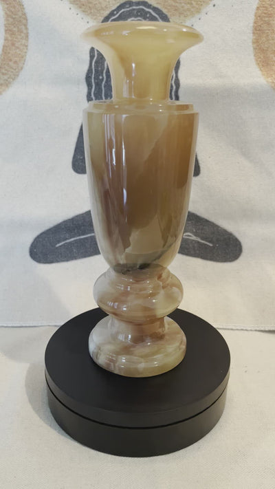 Honey Calcite Vase