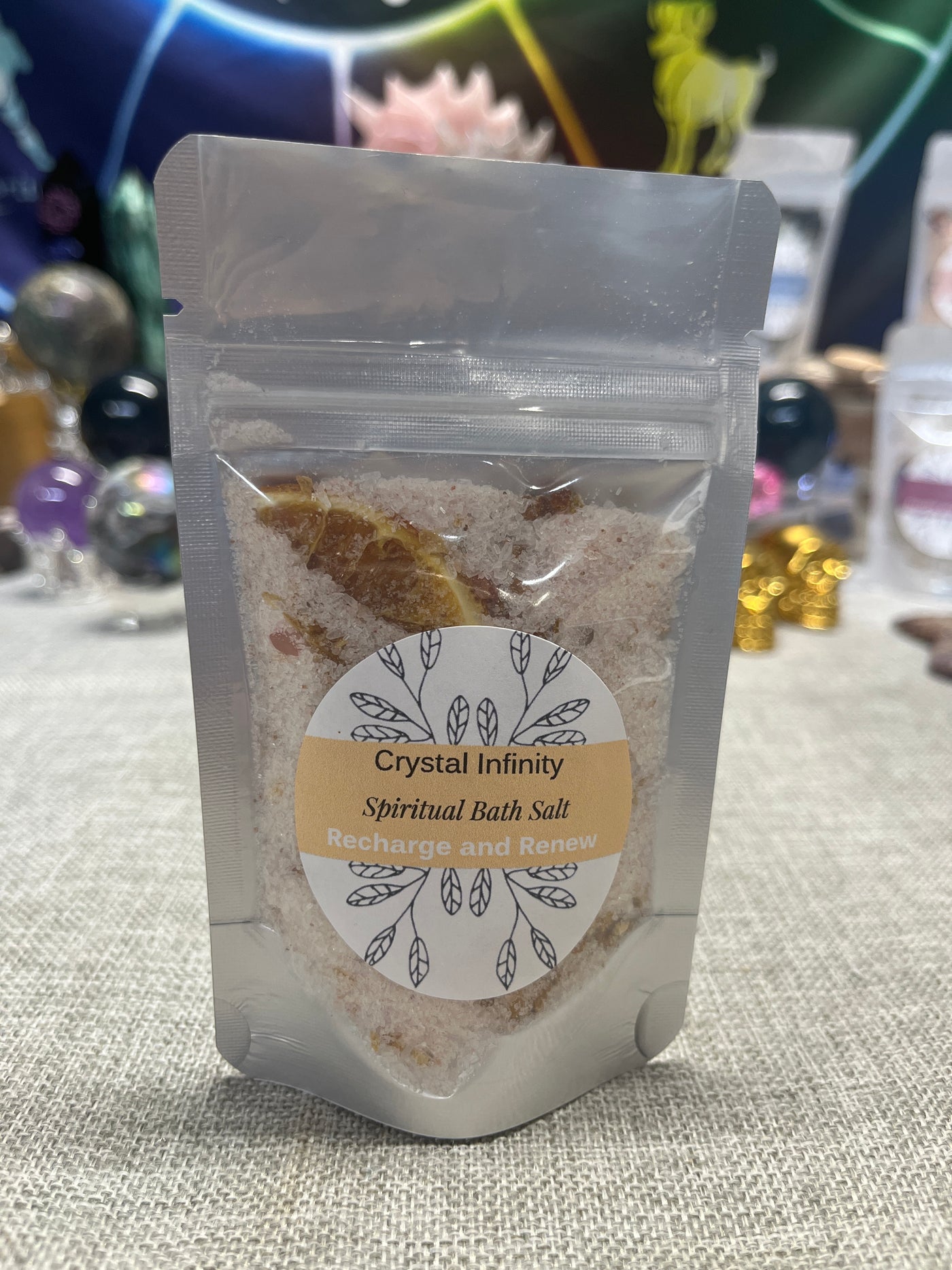 Crystal Infused Spiritual Bath Salt