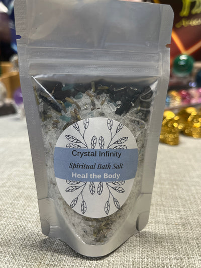 Crystal Infused Spiritual Bath Salt